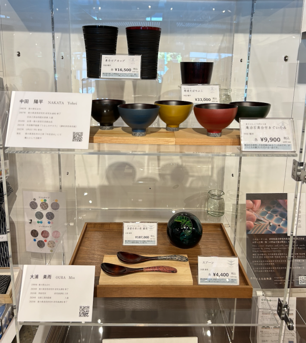 【香川漆芸】「かがわ物産館 栗林庵」で香川漆芸作家の作品を展示販売します！