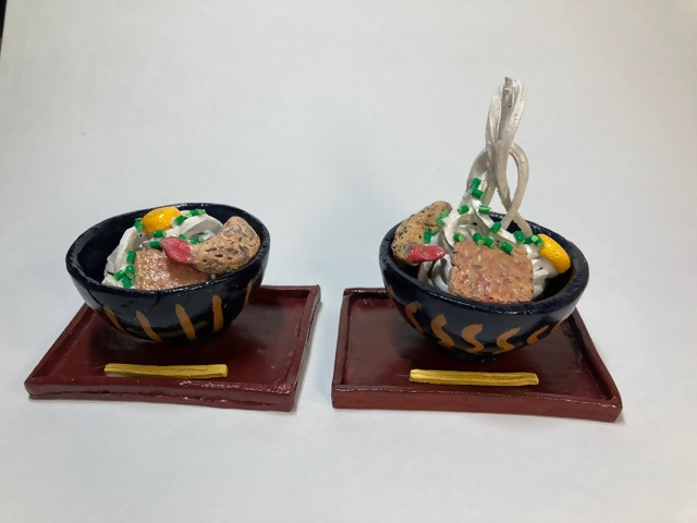 【香川県立ミュージアム】ミニチュアさぬきうどんを作ろう